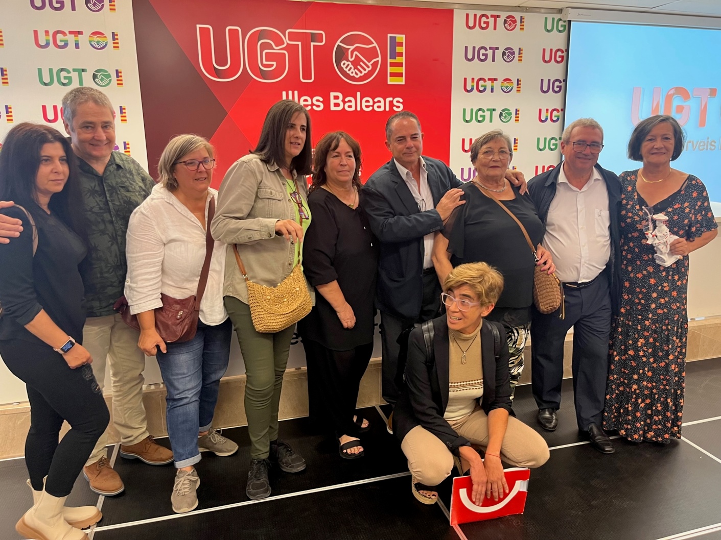 Imagen de las personas galardonadas con los 'Premios Toni Gelabert' 2023