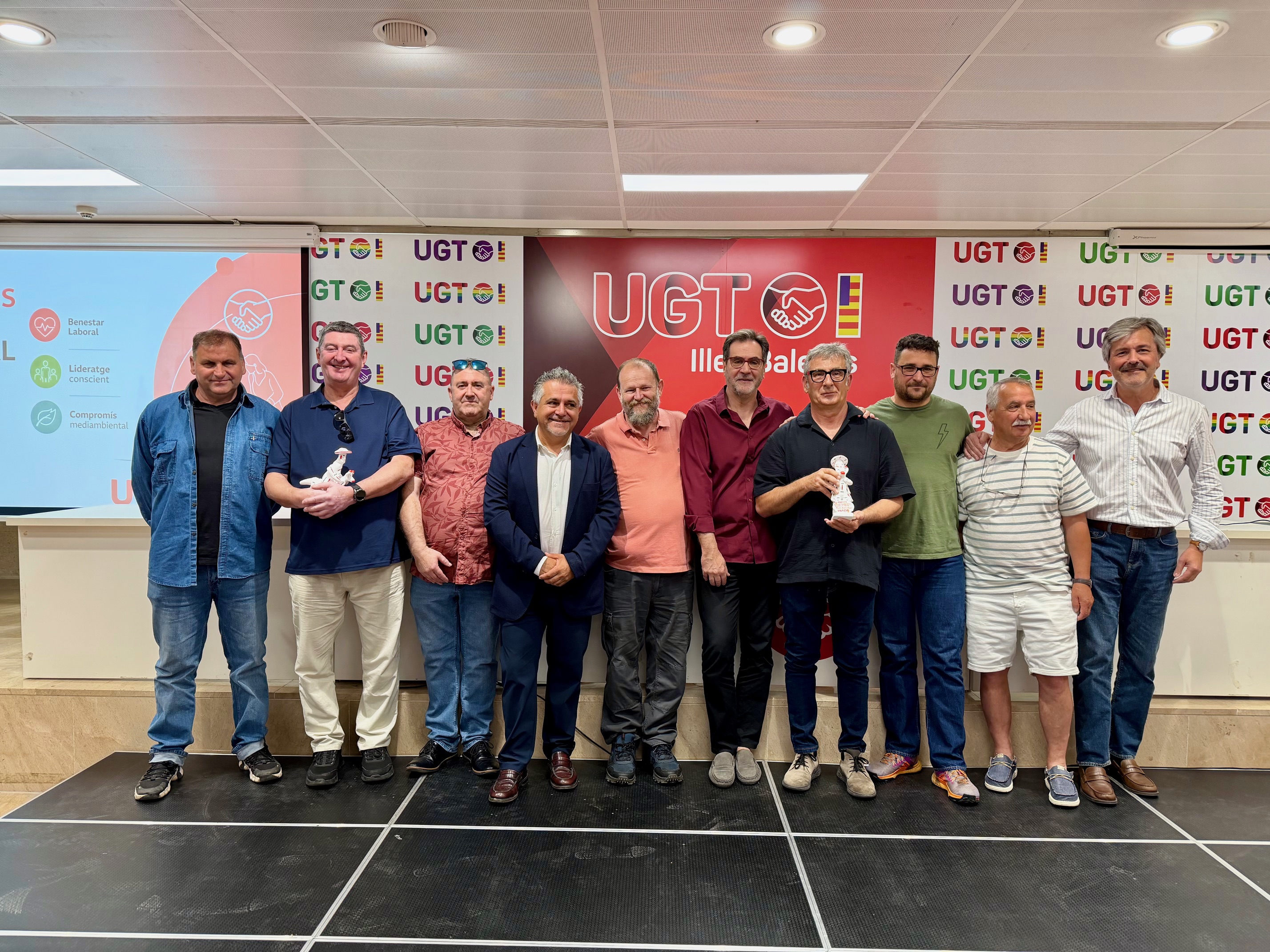 Imagen de las persona galardonadas con la III edición de los Premios a la Excelencia en Salud Laboral en el ámbito de los Servicios Públicos