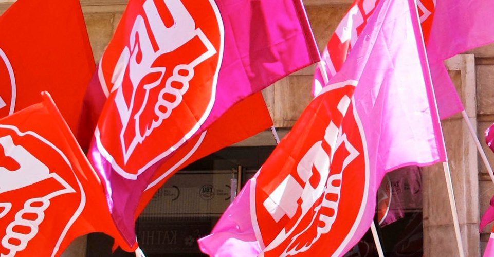 Imagen de banderas de UGT