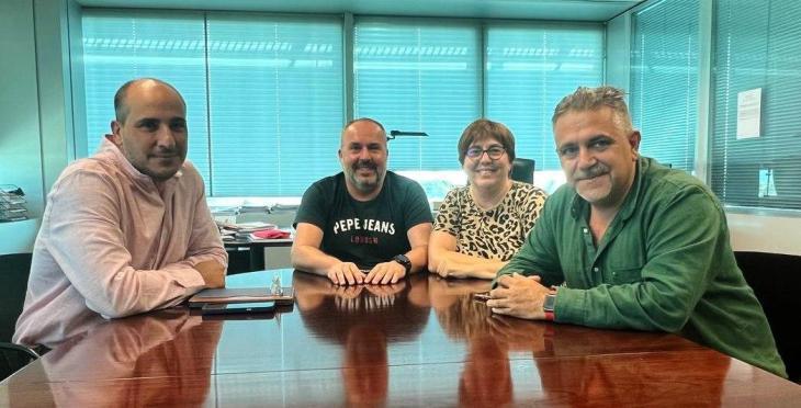 Reunión entre representantes de UGT Ensenyament y la Conselleria de Eduación